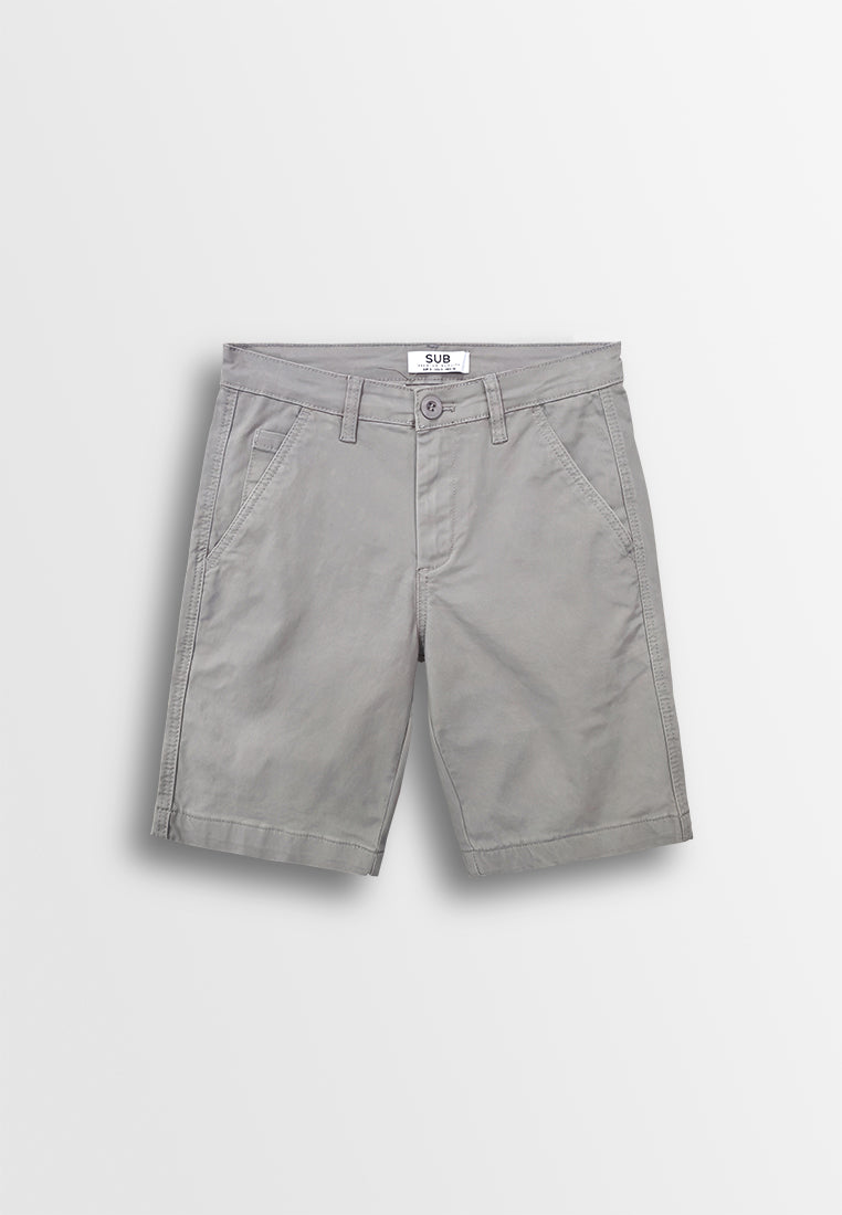 Men Short Pants - Light Grey - 510090