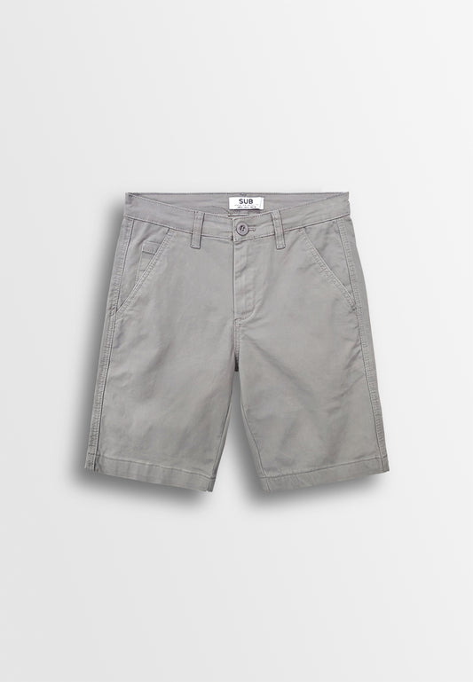 Men Short Pants - Light Grey - 510090