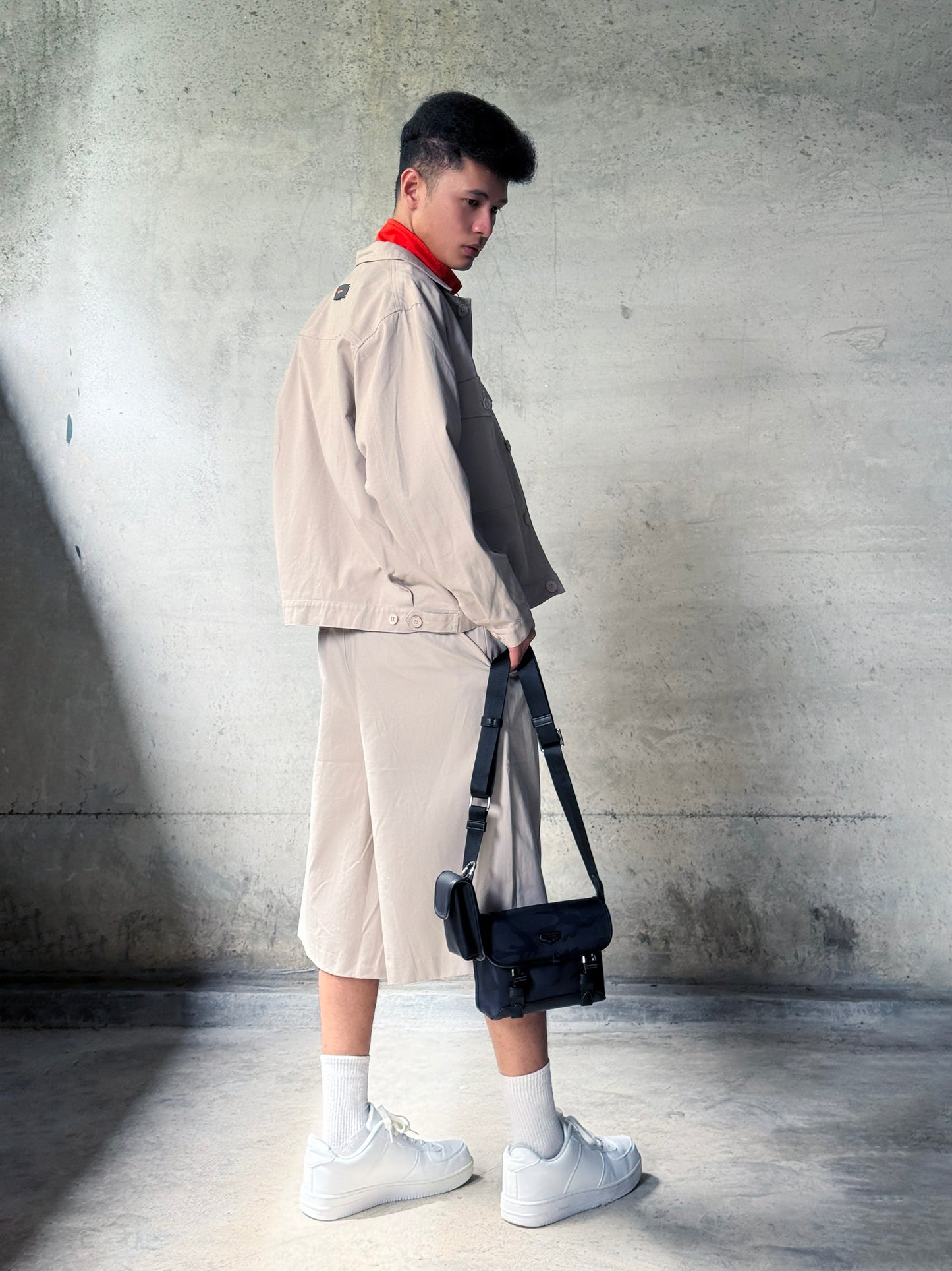 Men Short Pants - Khaki - 510239