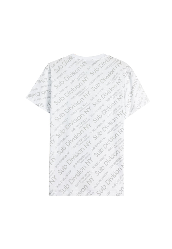 Men Short-Sleeve Graphic Tee - White - 310092
