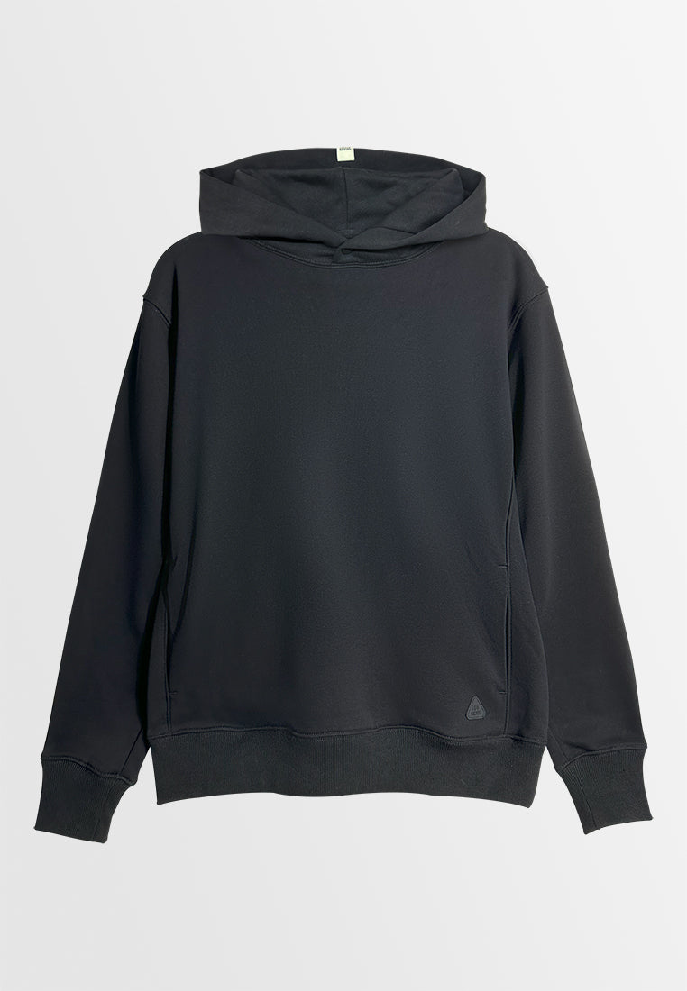 Men Long-Sleeve Oversized Sweatshirt Hoodies - Black - M3M898