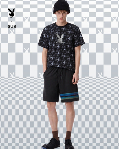 Playboy x SUB Men Short-Sleeve Graphic Tee - Black - 610291
