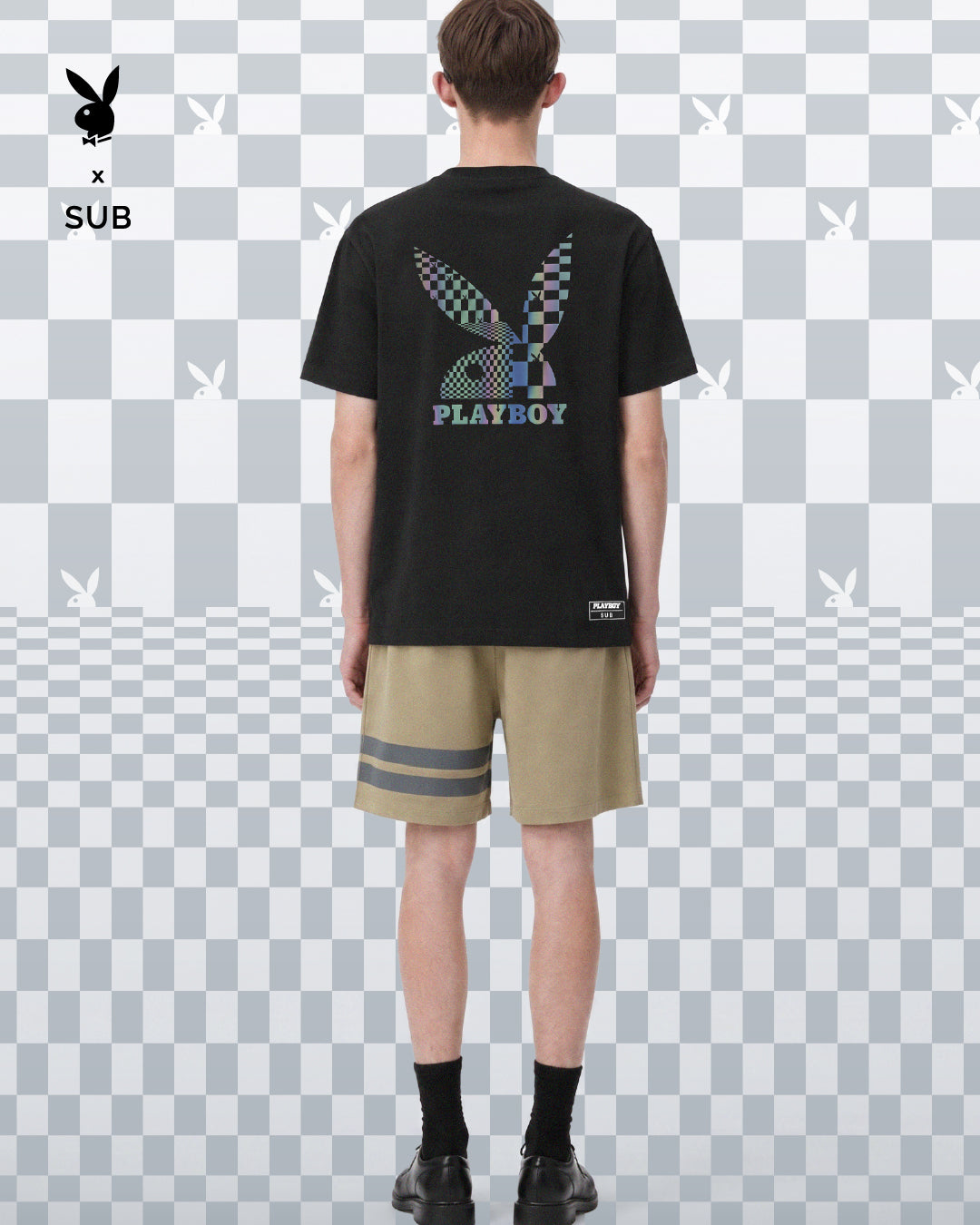 Playboy x SUB Men Short-Sleeve Graphic Tee - Black - 610289