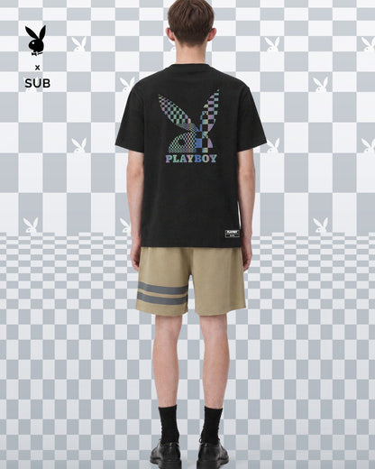 Playboy x SUB Men Short-Sleeve Graphic Tee - Black - 610289