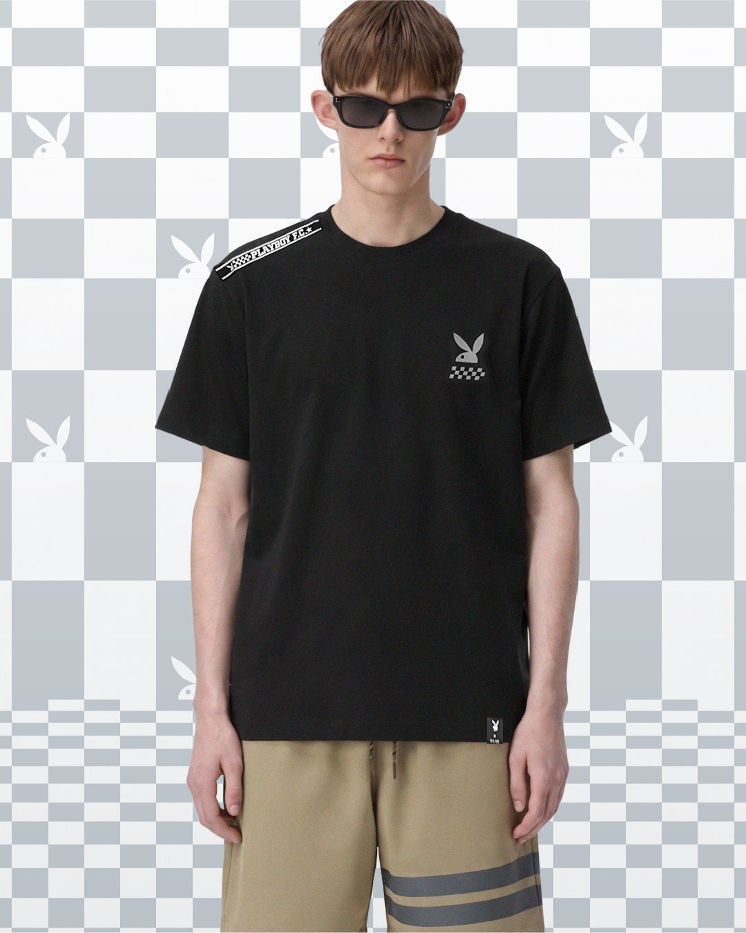 Playboy x SUB Men Short-Sleeve Graphic Tee - Black - 610289