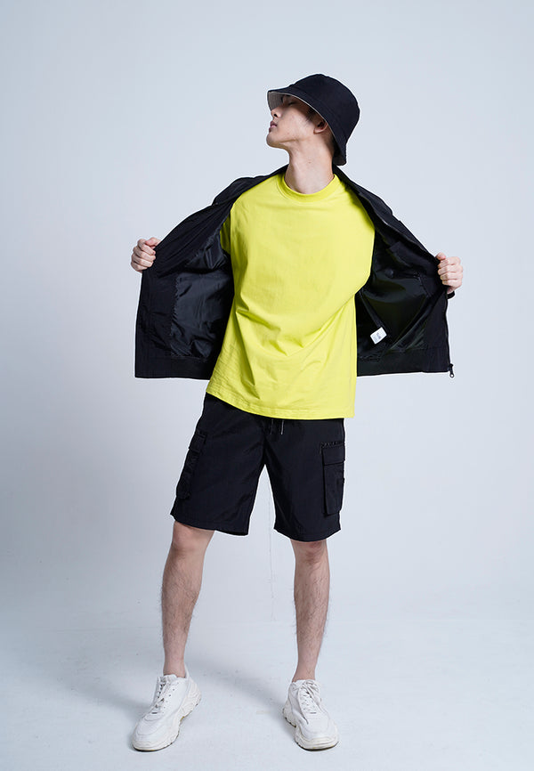 Men Short-Sleeve Fashion Tee - GREEN - H0M691
