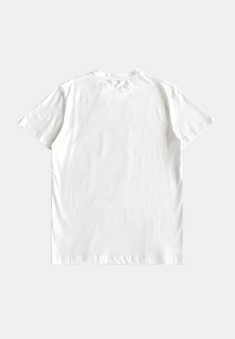 Men Short-Sleeve Graphic Tee - White - F2M336