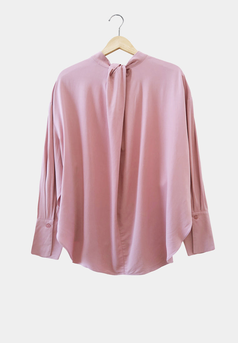 Women Long-Sleeve Shirt - Pink - M2W336