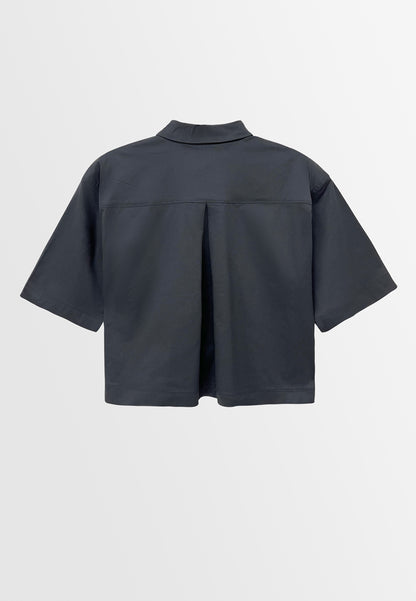 Women Short-Sleeve Shirt - Black - S3W603