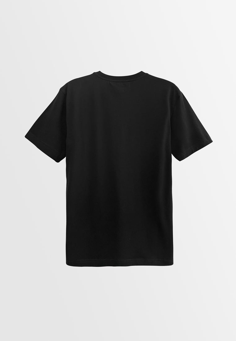 Men Short-Sleeve Graphic Tee - Black - H2M504