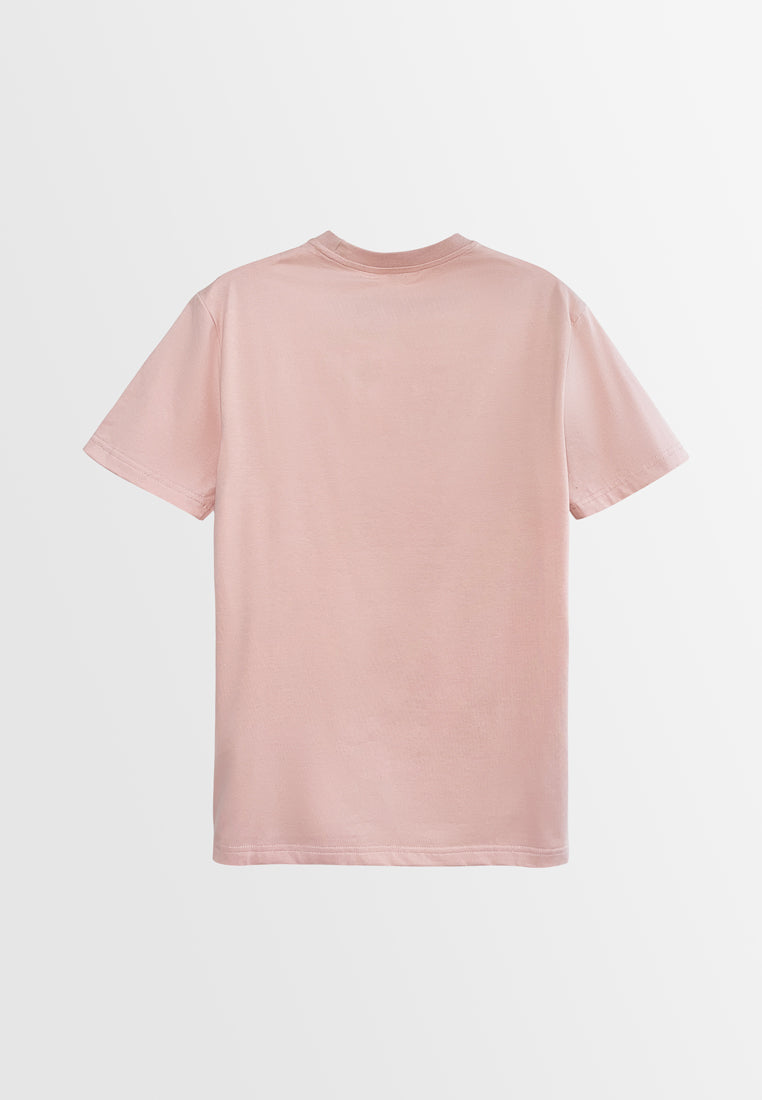 Men Short-Sleeve Graphic Tee - Pink - H2M396