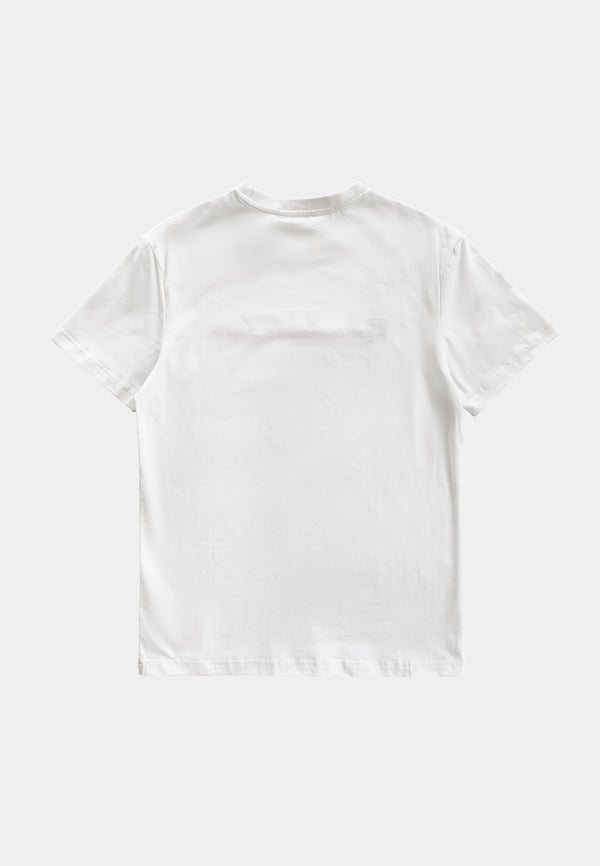 Men Short-Sleeve Graphic Tee - White - F2M322