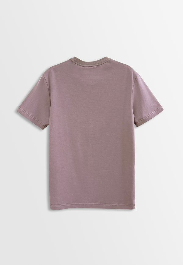 Men Short-Sleeve Graphic Tee - Purple - H2M369