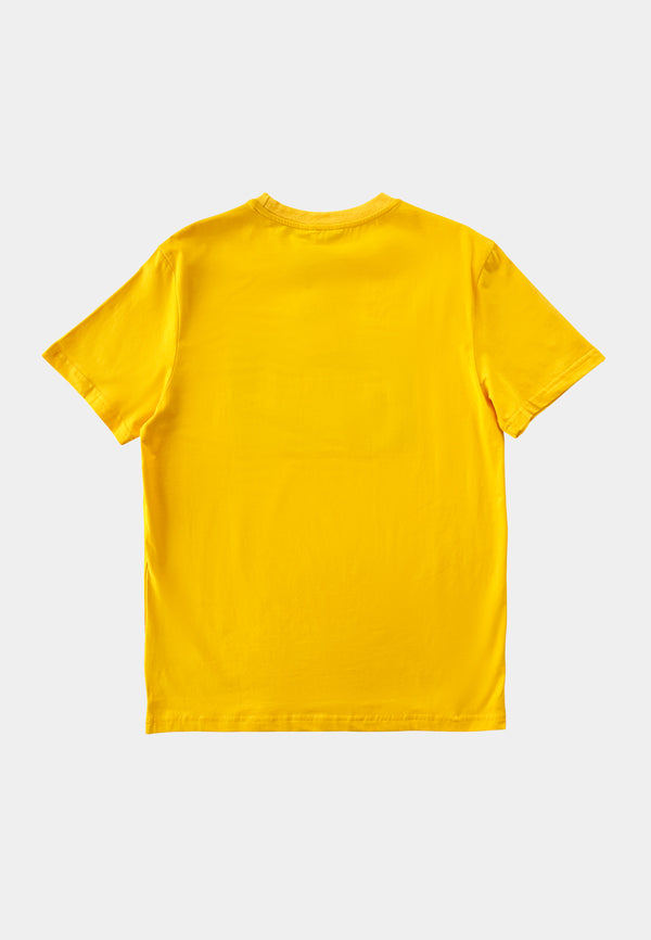 Men Short-Sleeve Graphic Tee - Yellow - F2M315