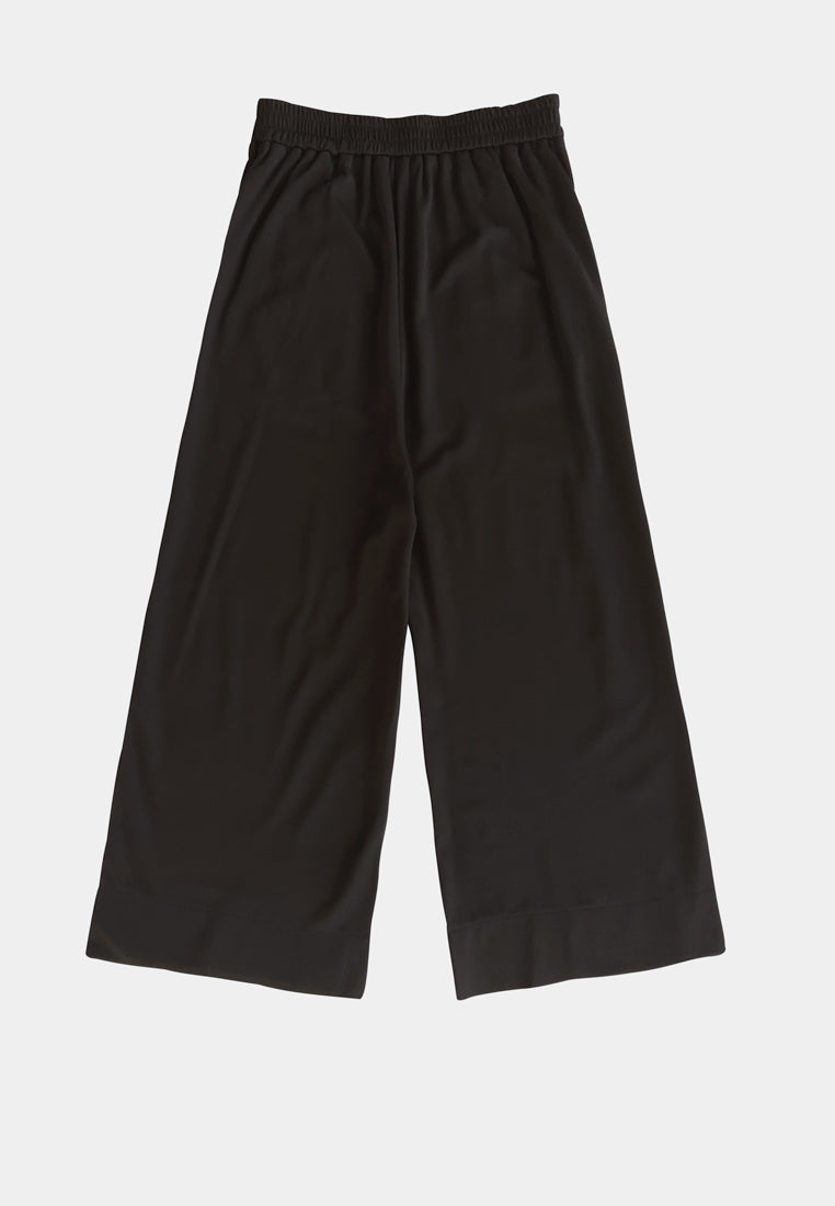 Women Culottes Trousers - Black - M2W354