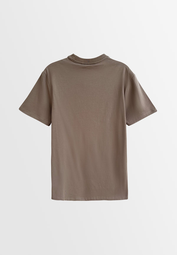 Men Short-Sleeve Graphic Tee - Brown - H2M392