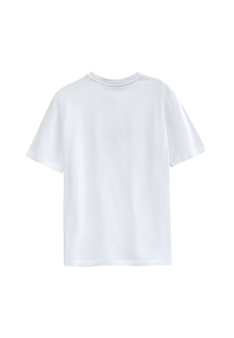 Men Short-Sleeve Graphic Tee - White - H2M451