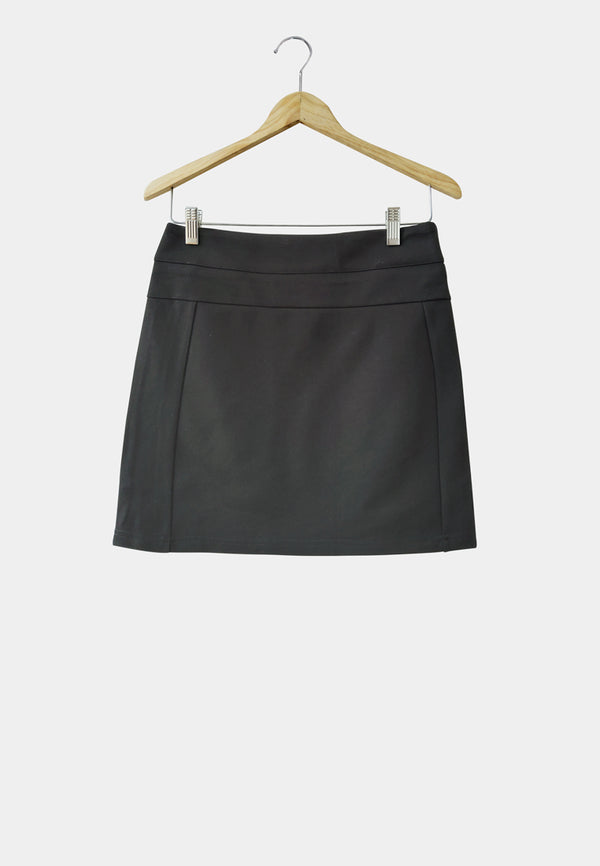 Women Short Skirt - Black - H1W224