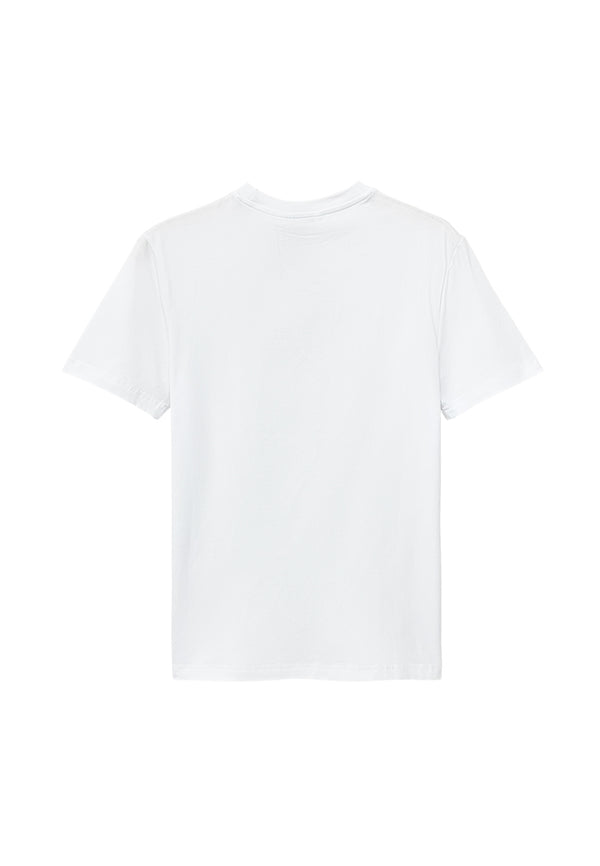 Men Short-Sleeve Graphic Tee - White - S3M612