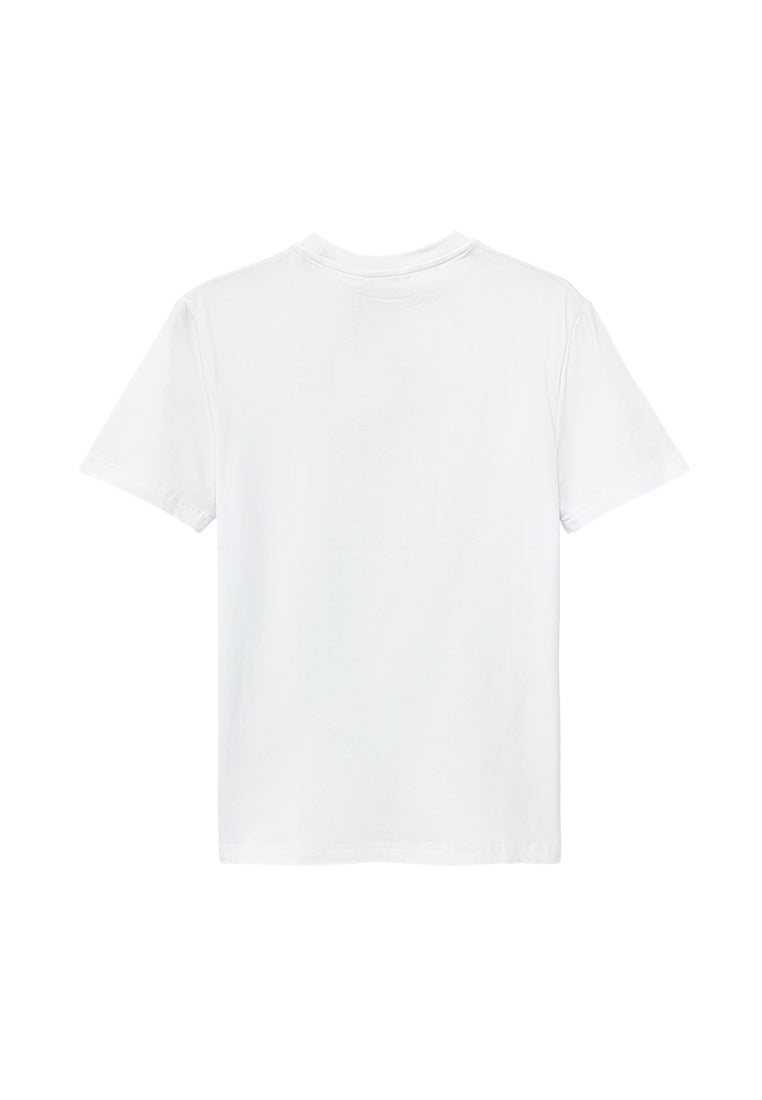 Men Short-Sleeve Graphic Tee - White - S3M612