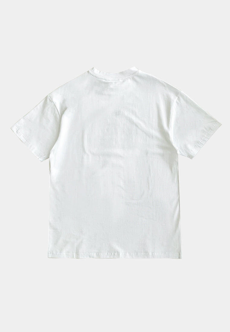 Men Short-Sleeve Fashion Tee - White - F2M500