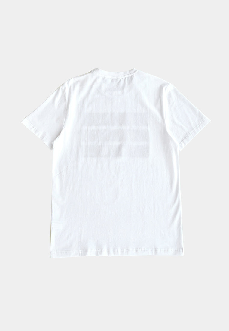 Men Short-Sleeve Graphic Tee - White - F2M332