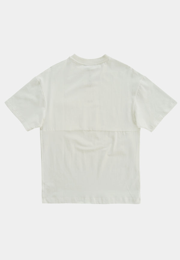 Men Short-Sleeve Fashion Tee - White - M2M299