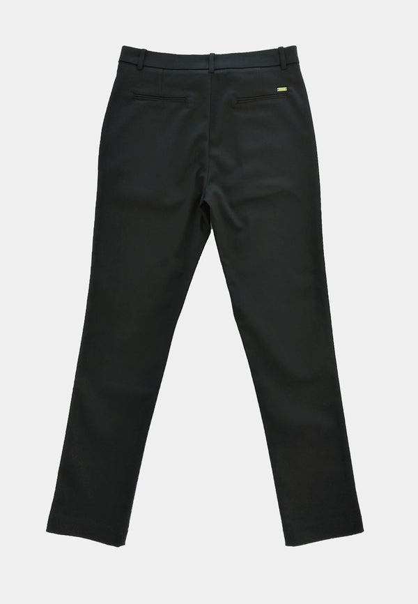 Women Skinny Fit Long Pants - Black - H1W209