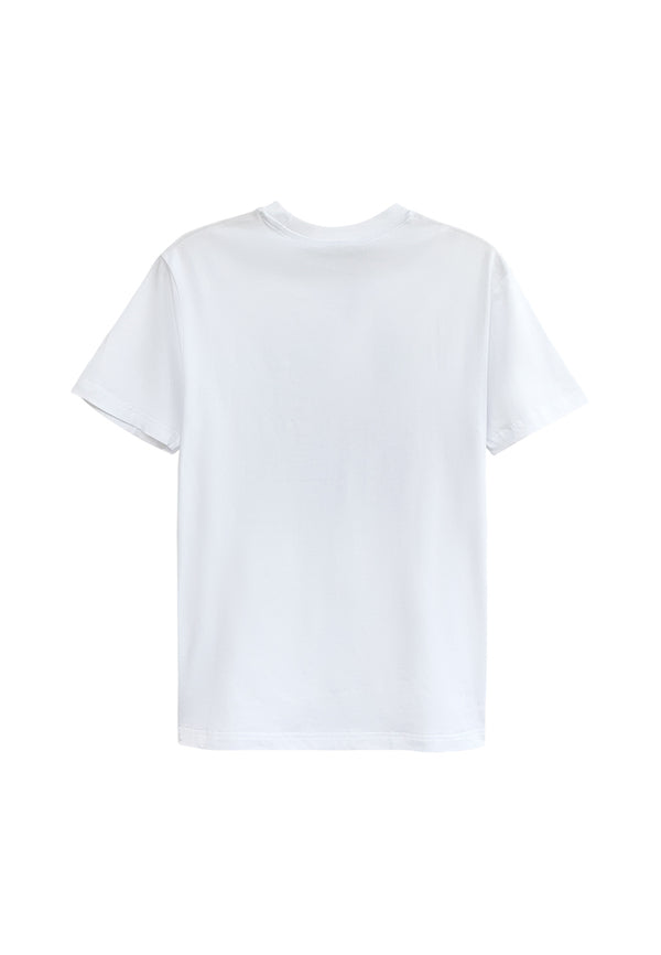 Men Short-Sleeve Graphic Tee - White - H2M424