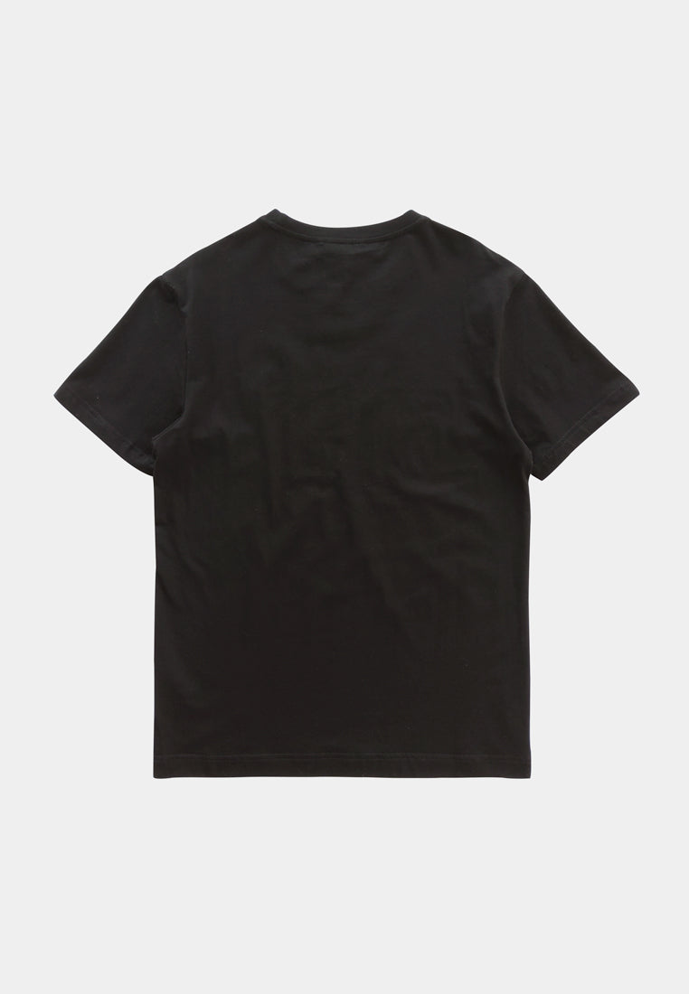 Men Short-Sleeve Graphic Tee - Black - H1M109