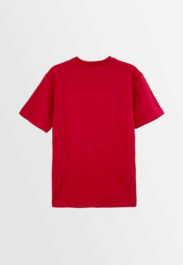 Men Short-Sleeve Graphic Tee - Red - H2M448