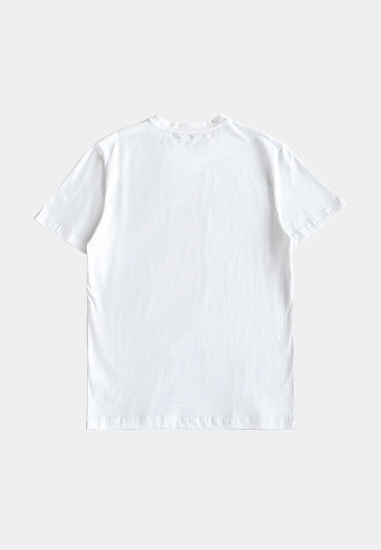 Men Short-Sleeve Graphic Tee - White - F2M334