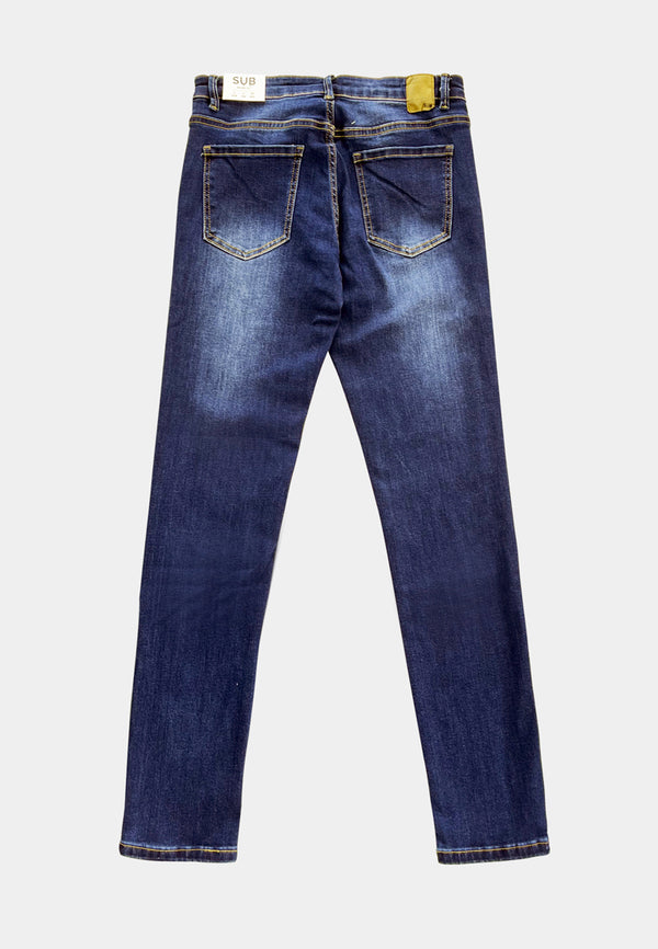 Women Skinny Fit Long Jeans - Blue - F2W381