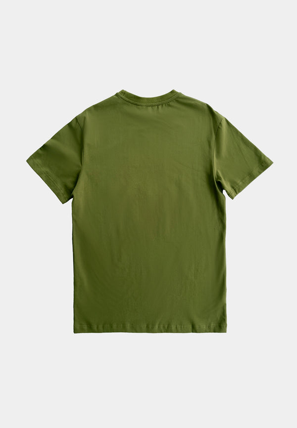 Men Short-Sleeve Graphic Tee - Dark Green - F2M317