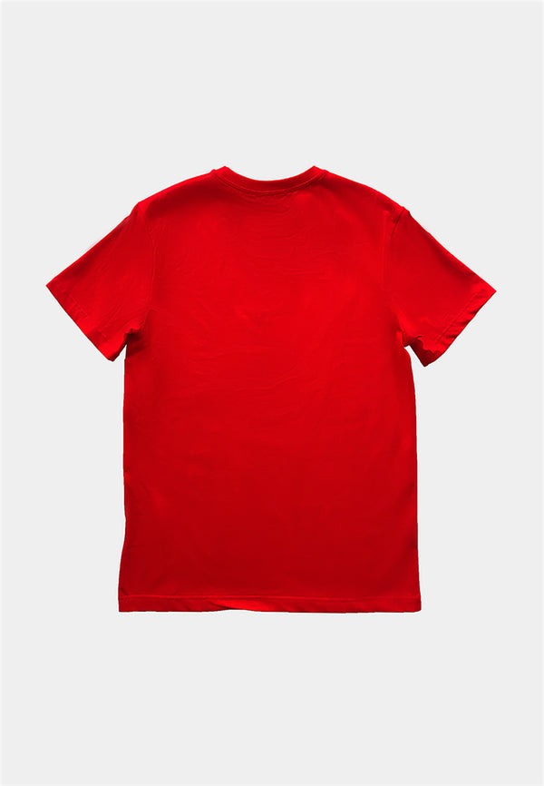 Men Short-Sleeve Graphic Tee - Red - H1M074