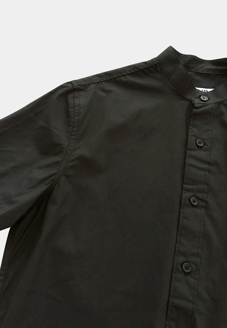 Men Short-Sleeve Shirt - Black - M2M284