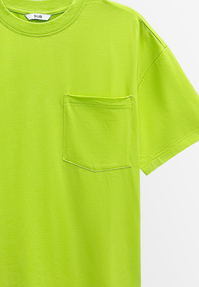 Men Short-Sleeve Fashion Tee - Green - M3M675