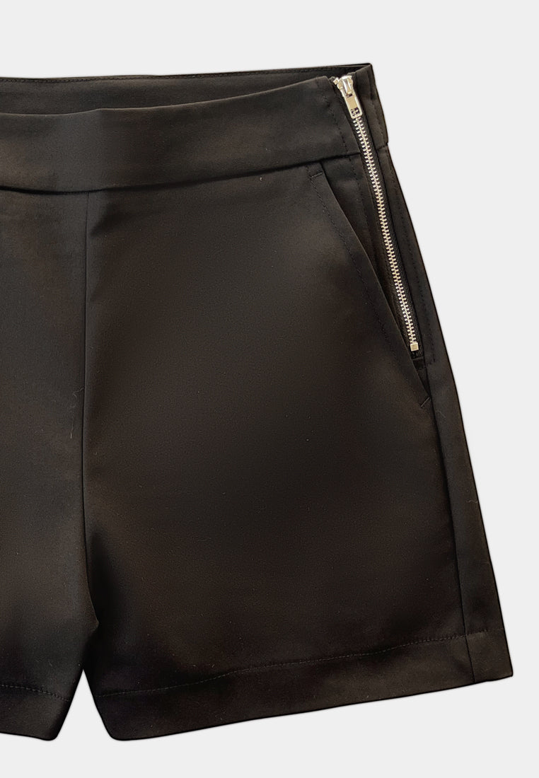 Women Short Pant - Black - F2W375