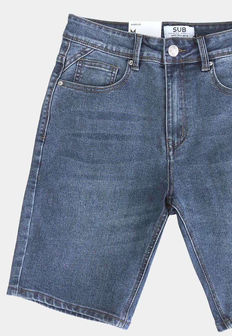 Men Short Jeans - Blue - S2M054