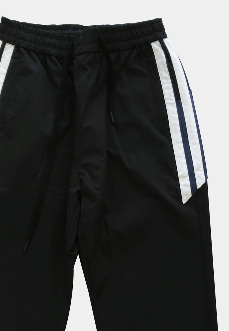 Men Sports Long Pants Jogger - Black - H1M164