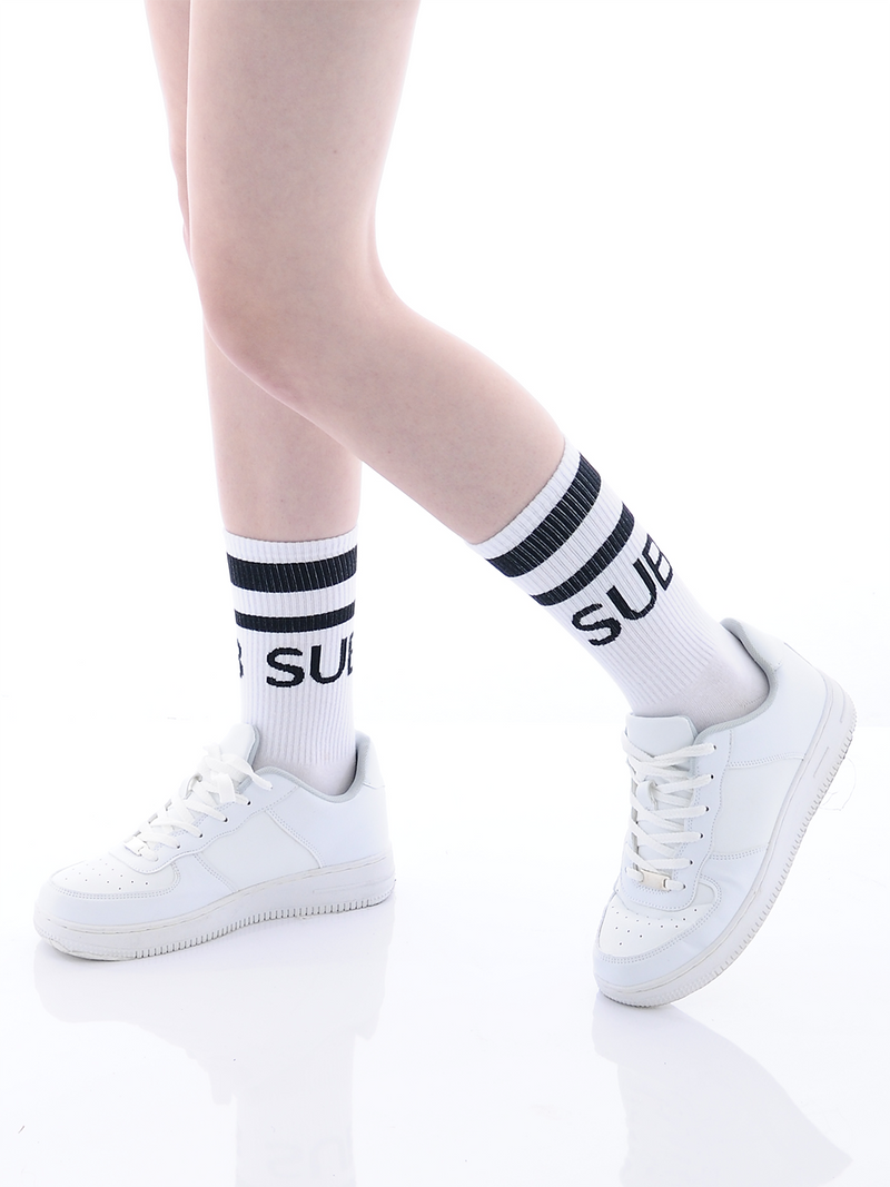 Unisex Classic Socks - White - S3M913