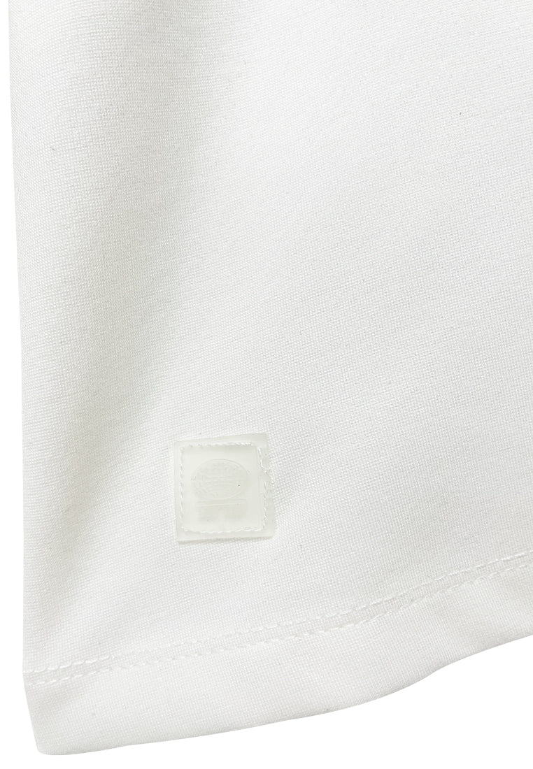 Women Long-Sleeve Fashion Tee - White - H2W560