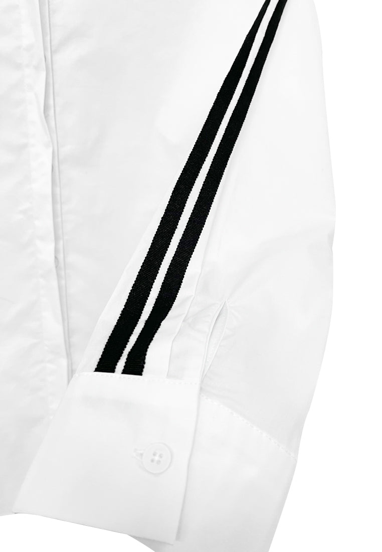 Women Long-Sleeve Shirt - White - S3W600