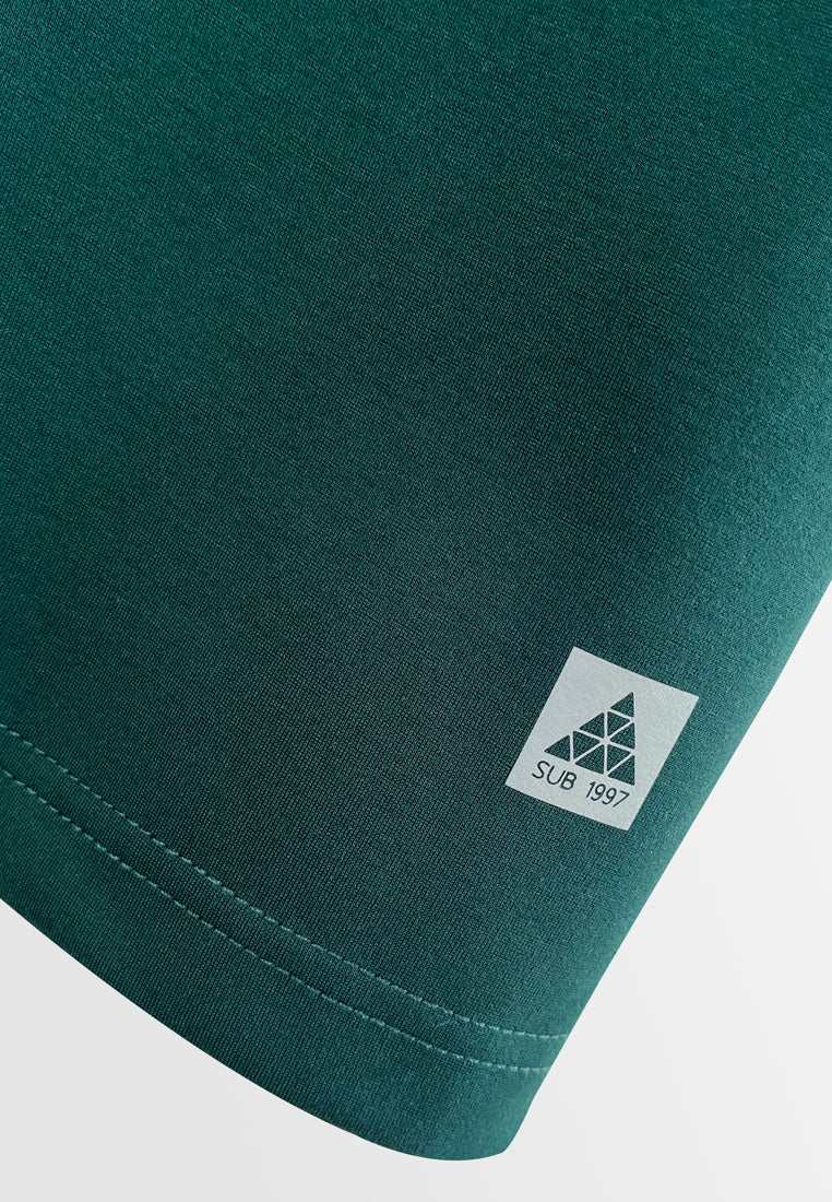 Men Short-Sleeve Fashion Tee - Dark Green - H2M456