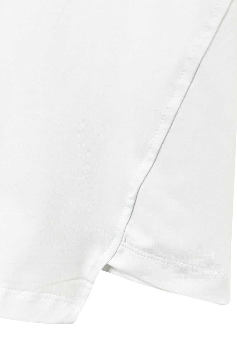 Women Short-Sleeve Fashion Tee - White - S3W594