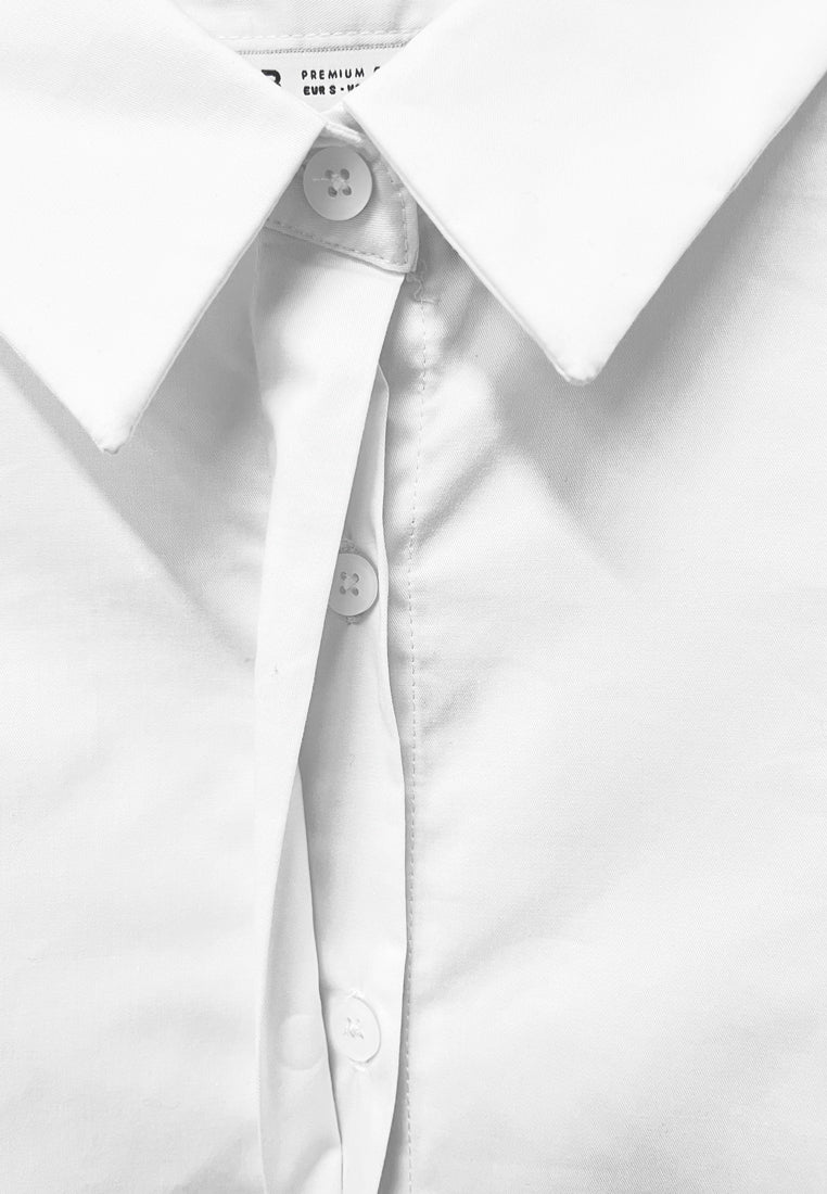 Women Long-Sleeve Shirt - White - S3W600