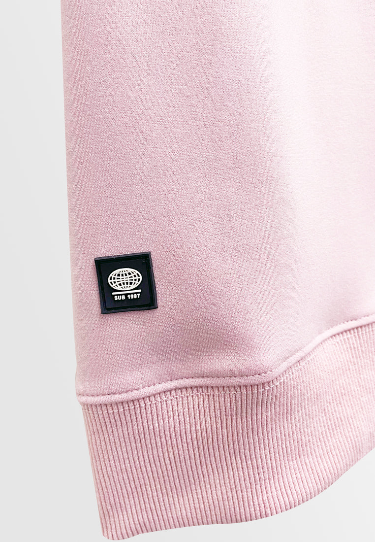 Women Short-Sleeve Sweatshirt - Pink - S3W751