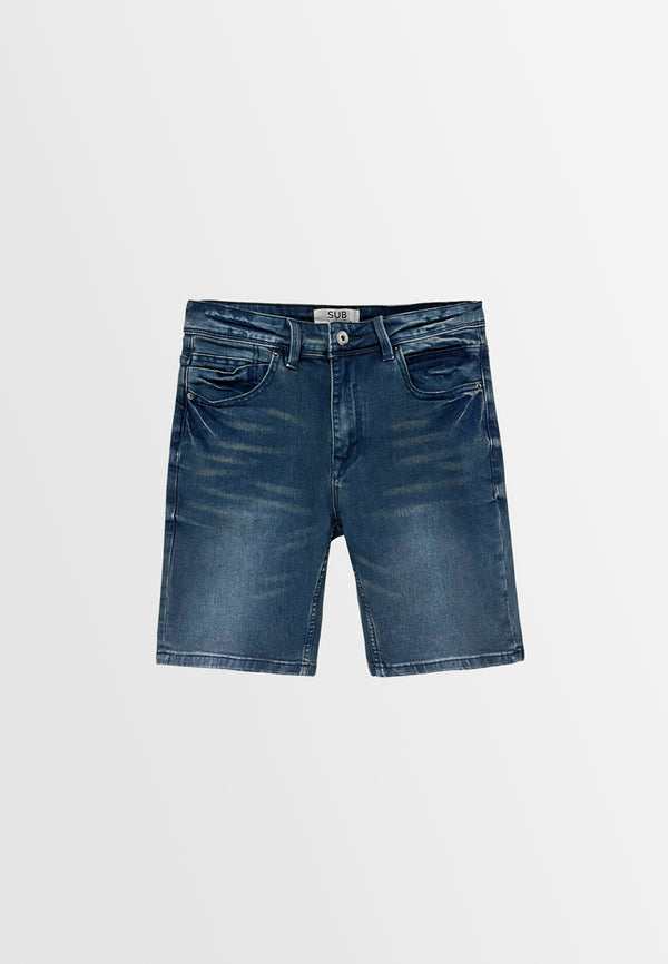 Men Short Jeans - Dark Blue - S3M627