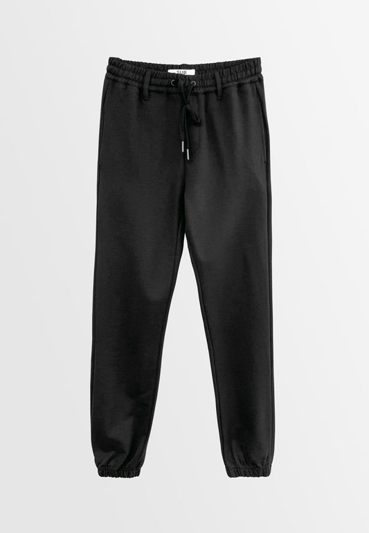 Men Long Jogger - Black - H2M663