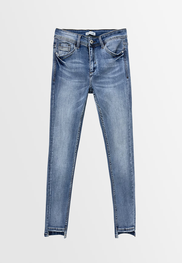 Women Skinny Fit Long Jeans - Blue - S3W629